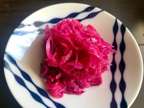 ★肉料理に合う★紫キャベツのピクルス
